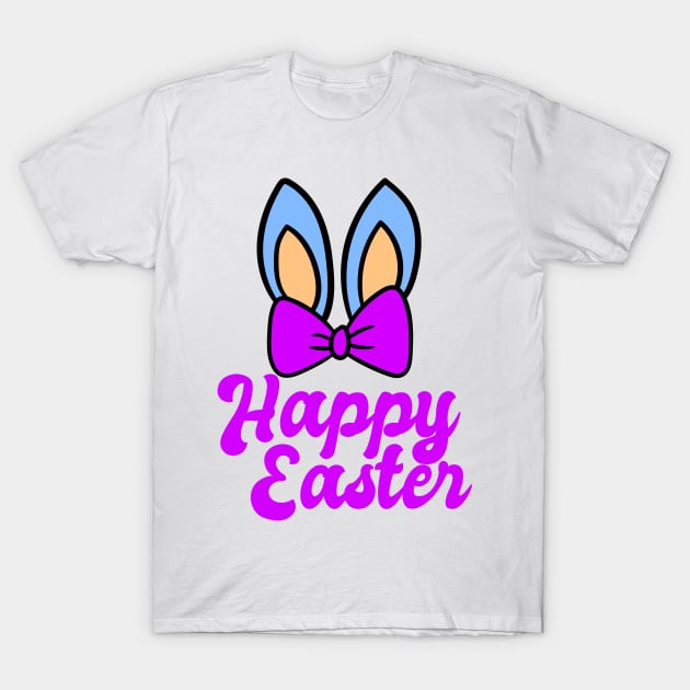 Happy Easter fly with ears T-Shirt by Dominic Becker
